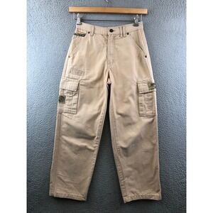 Southpole Khaki Cargo Pants Boys Streetwear Skate Baggy Utility Trousers 14